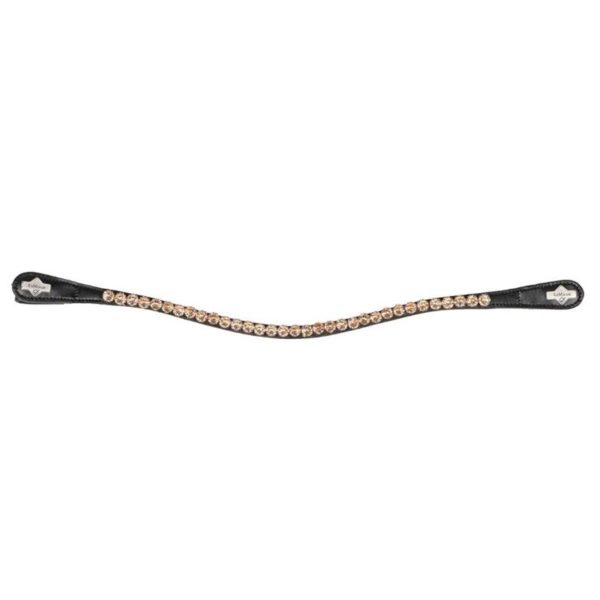 LeMieux Classic Diamante Browband - Rose