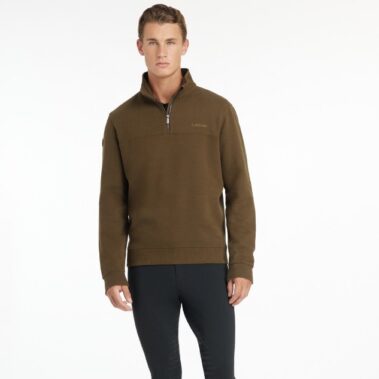 LeMieux Mens Quarter Neck Sweat